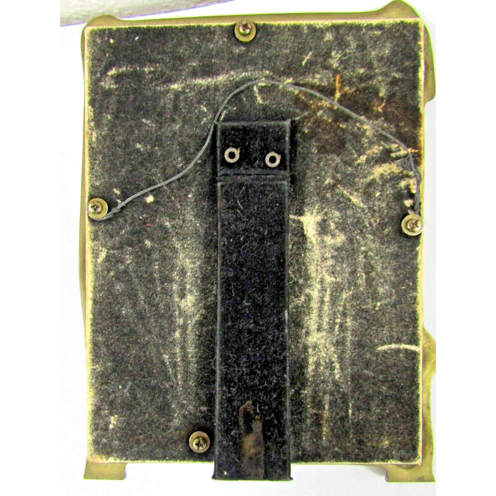 Lady of the Lake Antique Art Nouveau Bronze Free-Standing Table Mirror c. 1910 - Picture 9 of 11